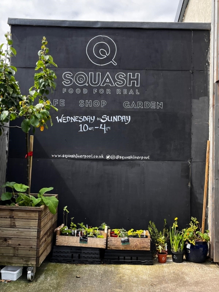 The Squash Cafe Garden